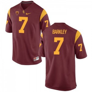 Men Matt Barkley Cardinal USC Trojans #7 Stitched Jerseys