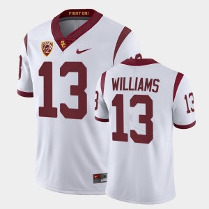 Mens Caleb Williams White USC Trojans #13 Stitched Jersey