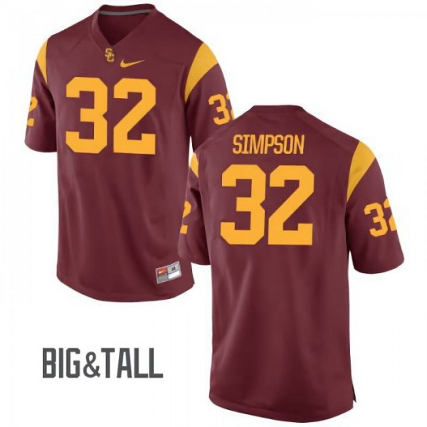 OJ Simpson #32 NFL Authentics Mitchell & Ness USA Throwback Jersey Men's  Size 56